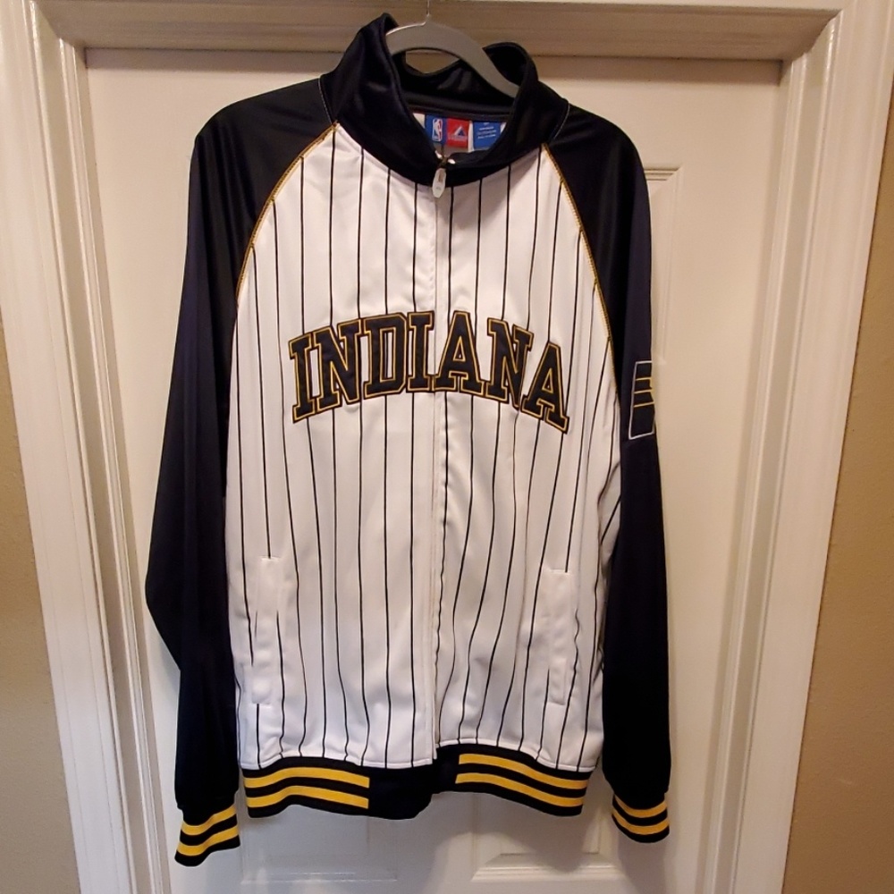 Indiana Pacers pinstripe jacket